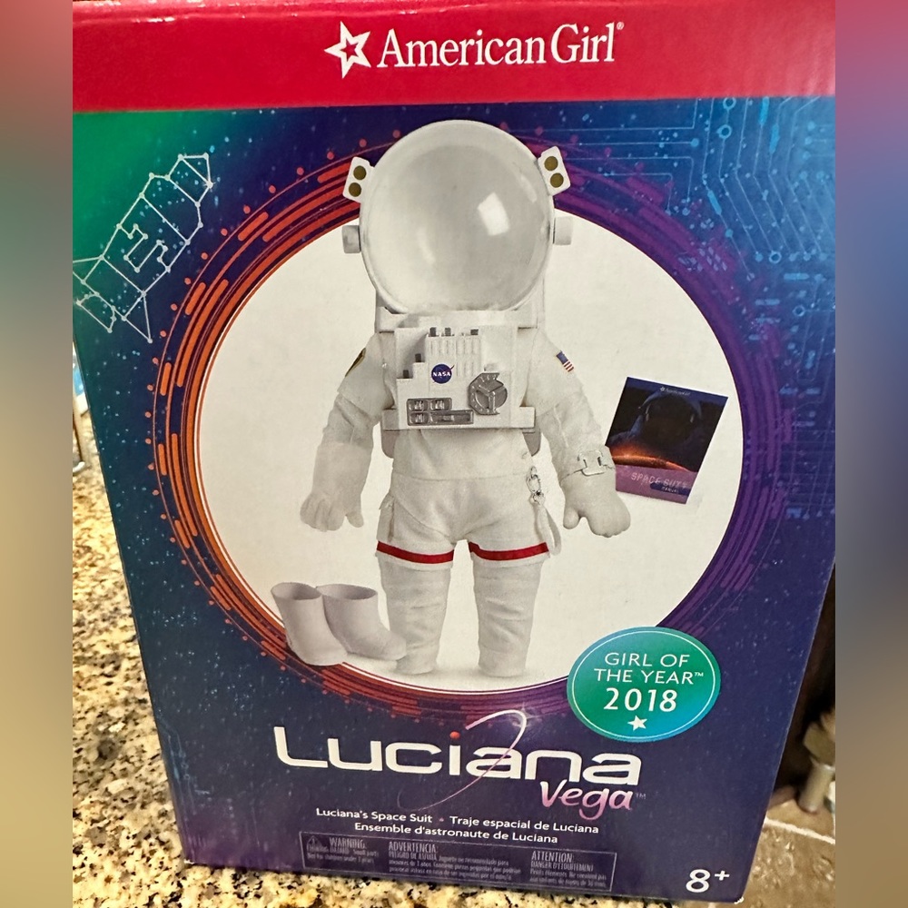 Auth. American Girl Space Suit